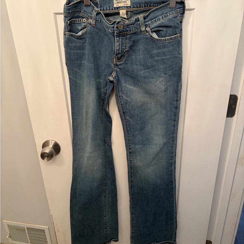 Abercrombie & Fitch Blue Boot Cut Jeans